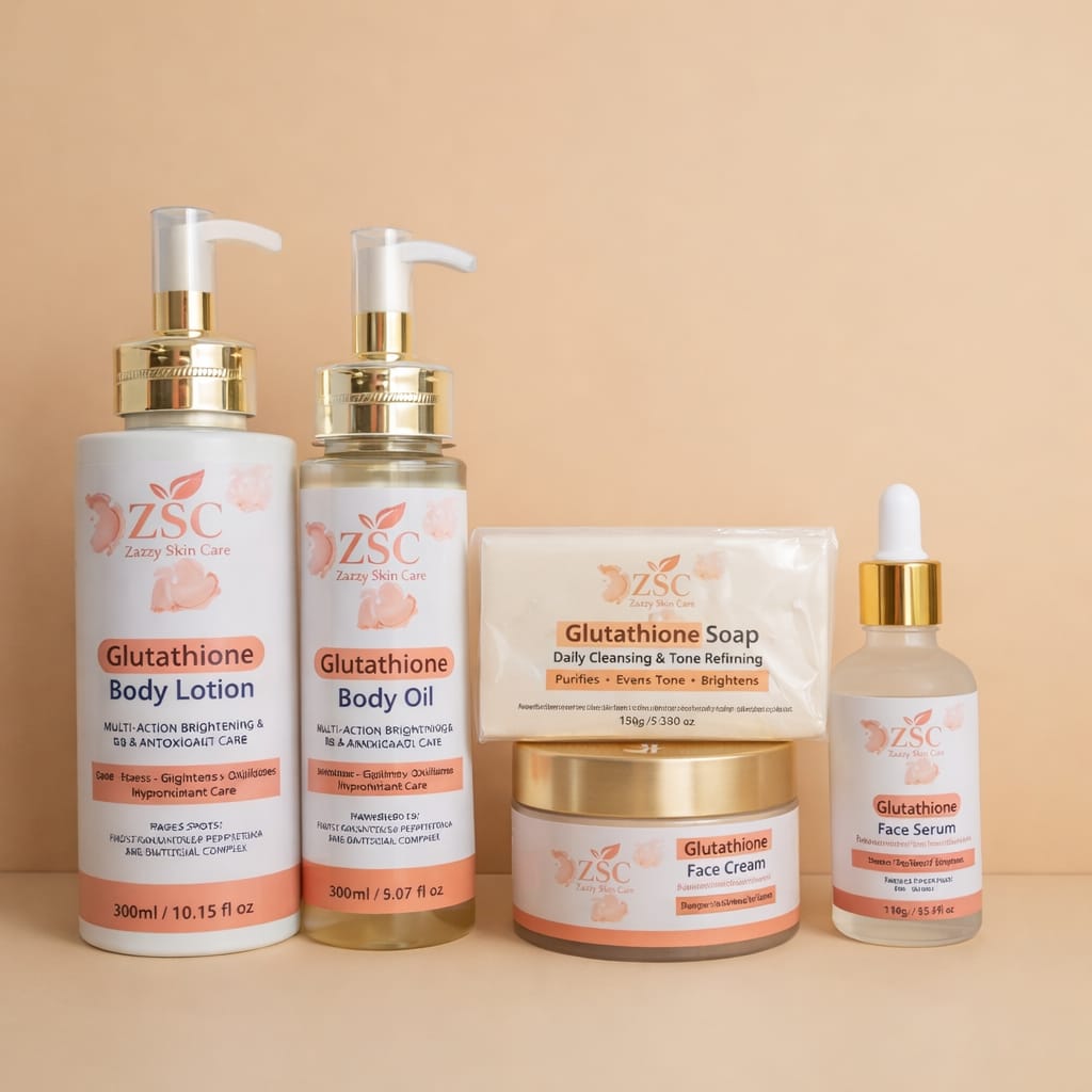 Glutathione Skincare Set – Zazzy Skin Care