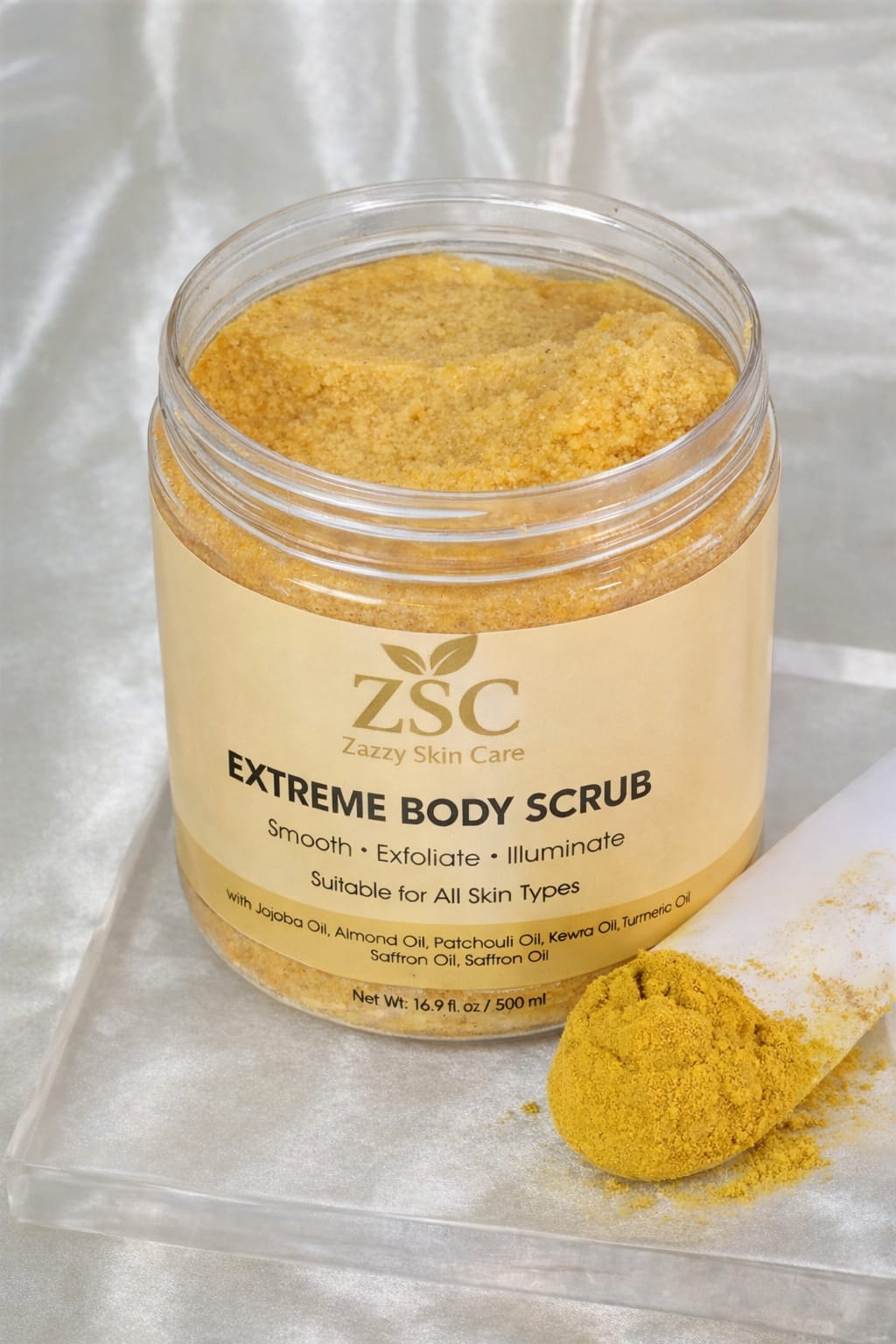 ボディ・フェイスケア SMOOTHSKIN GOLD Extreme Body Scrub – Zazzy Skin Care